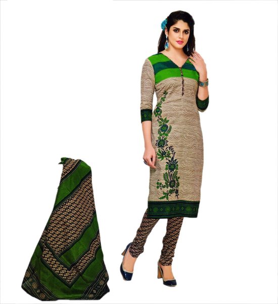 Cotton dress materials