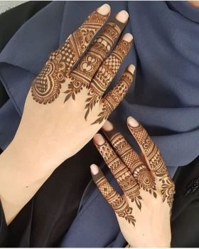Arabic Mehendi Designs for The College Functions