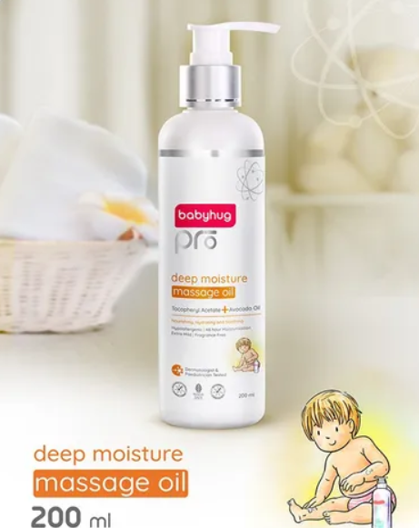 Babyhug baby oil brand 