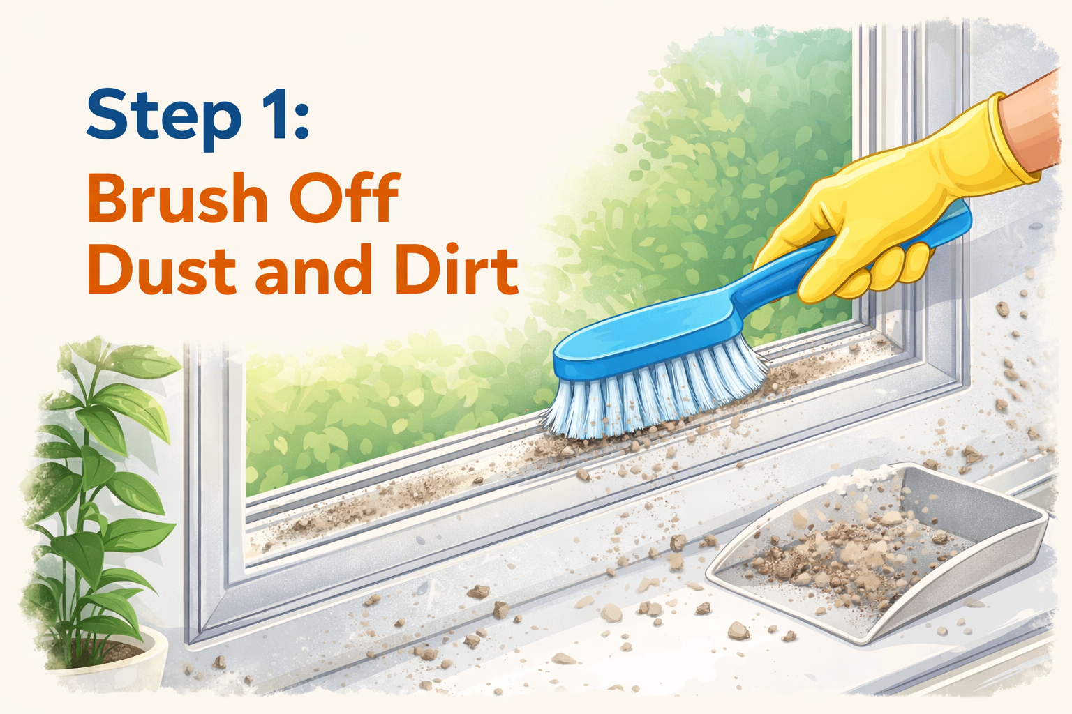 Brush Off Dust and Dirt