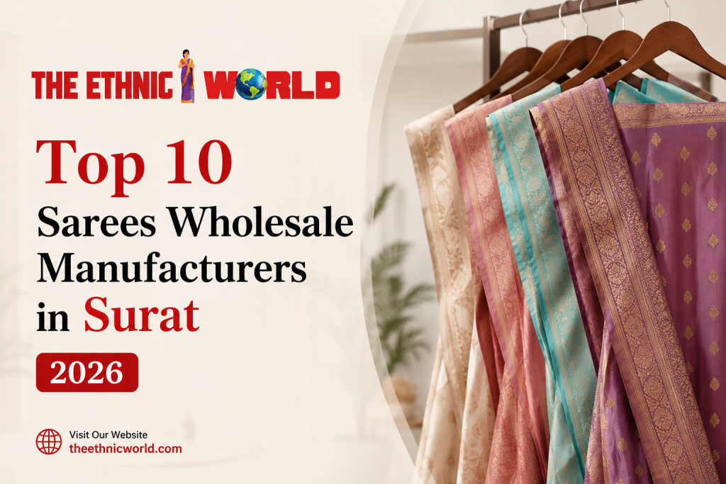 Top 10 Sarees Wholesale Manufacturers in Surat 2026